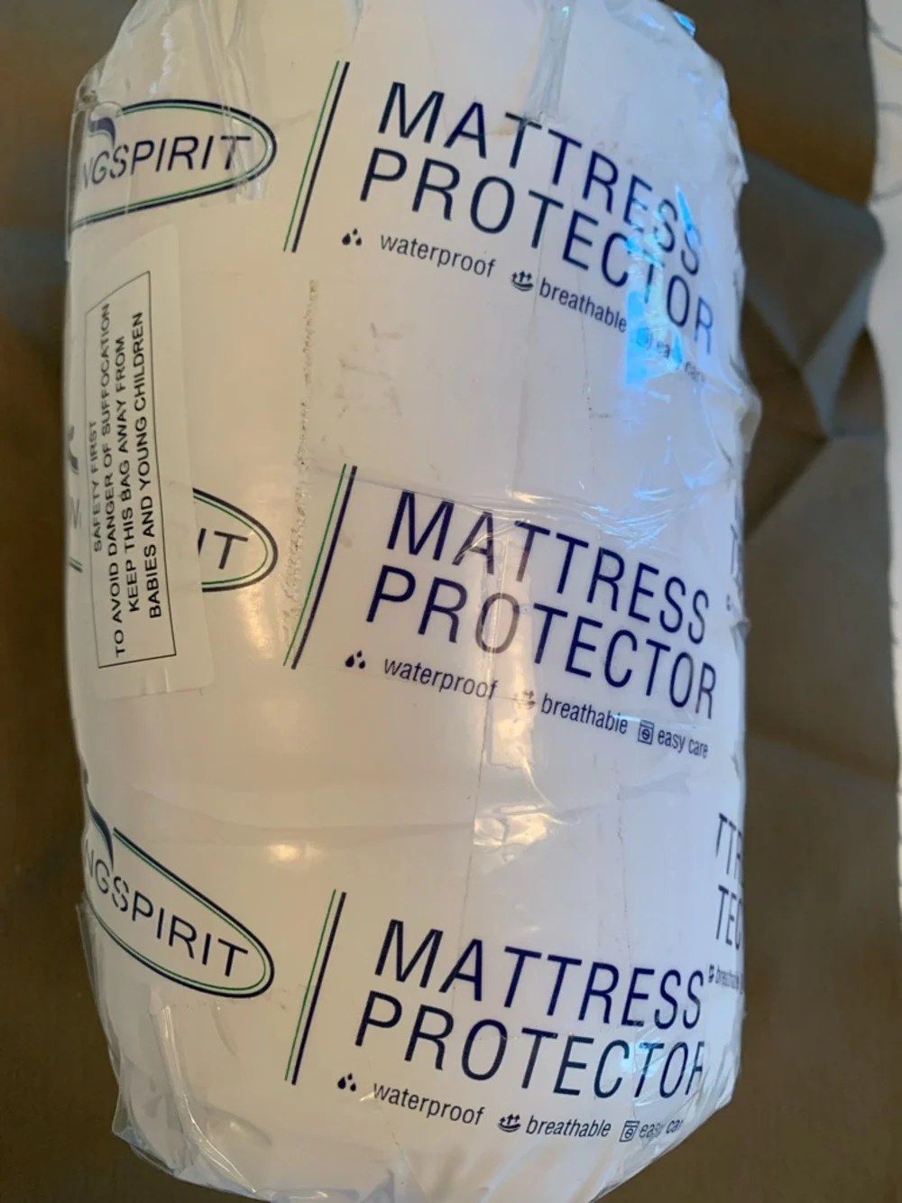 Springspirit Waterproof Twin Mattress Protector